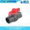 Famous and popular new design plastic ball valve pvc ball valve