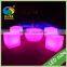 Sales Promotion Hot Sell RGB Rechargeable Color Changing Led Cube Bench