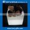 Multi functional lighted planter pot rechargeable plastic led vase