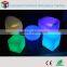 Commercial LED furniture /light up wireless led seatting cube light