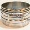 Stylish metal Napkin rings, wedding tall napkin ring, handmade matel napkin rings