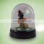 Custom plastic Halloween tombstone skull snow globe