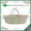 Cheap high quality handmade undreesed mose basket for baby