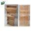 Wholesale Walnut Wood 3-layer Wooden Shoe Rack