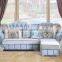 201# Best selling antique Classic Fabric Chaise Lounge /corner sofa/ functional sofa