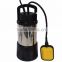 Stainless steel portable submersible pump