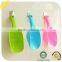 Cheap 3 color kitchen utensils ice scoop, PP ice scoop of buffet Bridal gift rice party, OEM plastic ice scoops manufacturer