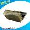 square shape antique custom metal alloy jewelry package box