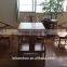 Chinese style of Bamboo square tea table for living room use