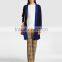 Double Women Coat Roberto Verino in Navy Blue Color Coat Model Long Jackt Coat Wgholesale Custom Clothing OEM