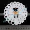Measure Tool Plastic Round Knitting Needle Gauge Ruler