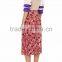 Wholesale Customized Soft Women Clothing OEM Chiffon Wrap Skirt(DQM031S)