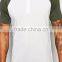New Design Cheap Price Casual Summer Plain 180g 100% Cotton Short Sleeve Contrast Color Sleeve Mens POLO T-Shirt