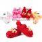 Pompon and Cute Cat Style Crochet Pattern Free Baby Shoes