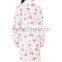 Floral printed Dressing Gown fleece pajamas