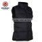 PQ246 black plus size Padded Vest for Women