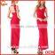 Ladies Long Evening Party Wear Gown Bandage Design Evening Gown
