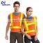 Hi vis led safety reflective jacket for worker