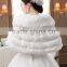 White wool shawls