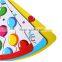 Christmas Cone At Random Clown Pattern Paper Birthday Party Cap Hat