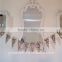 Winter Decoration Christmas Burlap Bunting, Hessian Let It Snow Bunting With Shabby Chic Rustic Style