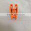 cheap custom logo promotion sunglasses folding sunglasses orange color frame smoke lenses sunglasses DLC9005