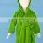 100 percent cotton children hooded bathrobes, kids hooded bathrobes