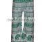 Rajathani Green And White Elephant Printed Palazzo