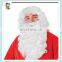 Silver White Father Christmas Party Synthetic Santa Wig with Beard HPC-1003