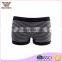 Breathable cross stripe printed high waist comfortable underwear panties