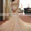 Gorgeous Strapless,Fit and flare wedding gown for women