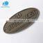 2017 Wholesale Custom Cheap Metal Brands Logo Labels With Factory Price