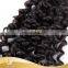 2015  full and pure brazilian deep wave virgin bulk hair bundles with closure