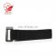 Elastic ribbon strap with buckle