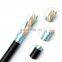 PVC Jacket Bare copper Conductor FTP CAT6 network cat 6 Lan Cable