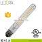 CE ETL approved 6W 185mm T30 Tubular led filament bulb with clear frosted glass cover alibaba express led tubes