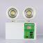 Chargeable led emergency lighting twin spot fire emergency lights