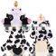 pet dog fleece winter warm coat Clothes cow cartoon Medium-sized dogs clothes