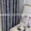 New style faux silk jacquard grommet blackout/dimout bedroom curtain