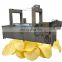 Fast Temperature Rising Snack Food Fryer Gas Continuous Potato Chips Frying Machine