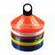 Sport Colorful Speed Training Football Agility Cone Plastic Marker Cones
