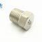 ASME B16.11 Hexagon head NPT/BSPT A182 F316/316L Threaded Plug/pipe fitting