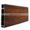 wood grain color aluminium   profile for door and window