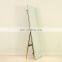 Popular Rectangle Gold Color Full Length Floor Free Stand Mirror Dressing Mirror