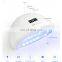 84W High Power 42lamp Bead Fast Dry nail dryer Painless Mode Intelligent phototherapy Nail lamp for two hands Sun1s plus machine