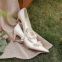 French high heel wedding shoes Bride shoes vintage 2021 new pointy single shoes pearl bow flower bridesmaid shoes