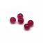 0.3mm~30mm Loose Gemstone Synthetic Red Corundum Ruby 2mm Spherical Optical Ball Lens