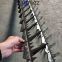 Plastic PVC Painted Black Color Galvanized Steel Anti Climb Wall Spear Razor Spikes
