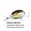 38mm/8g Floating Fishing Lures Swimbait Crank Bait BKK Hooks Tackle Sea Bass Lures Wiggle Wart Crankbait