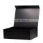 Custom 25pcs bulk very big extra large black magnetic closure gift boxes wholesale